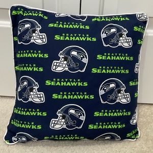 Handmade Seattle Seahawks Pillow